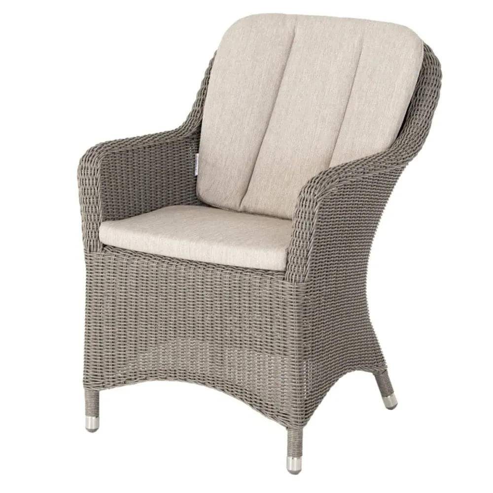 Haverhill Rattan Garden Armchair - Grey Dusk image