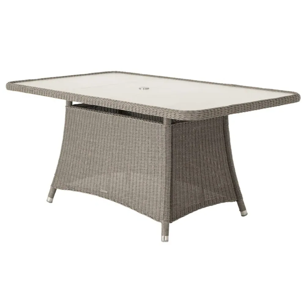 Haverhill Rectangular Dining Table - Grey Dusk, Glass