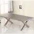 Havika Coffee Table with Steel Legs - Stone
