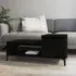Hawitt Coffee Table with Storage - Black, Engineered Wood