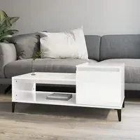 Hawitt Coffee Table with Storage - White