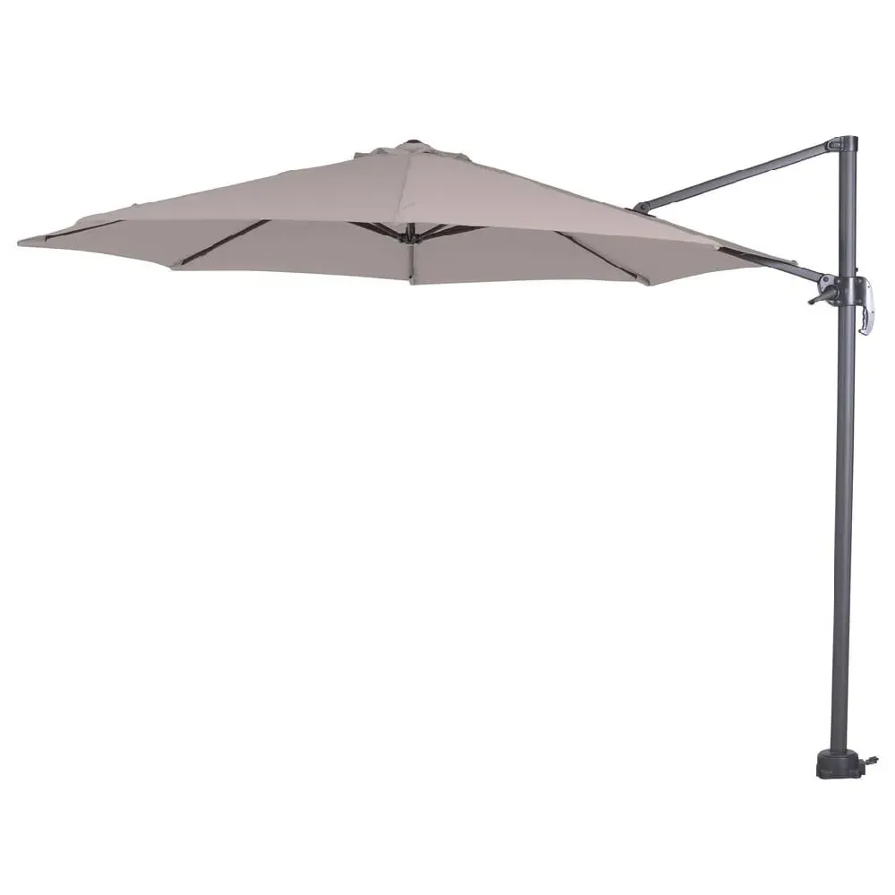 Hawo Round Garden Parasol - Sand, Polyester image