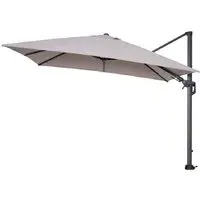 Hawo Square Garden Parasol - Sand, Polyester
