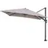Hawo Square Garden Parasol - Sand, Polyester