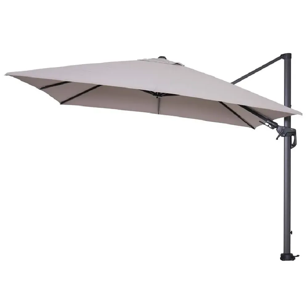 Hawo Square Garden Parasol - Sand, Polyester