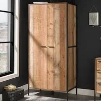 Haxtun 2-Door Wardrobe - Distressed Oak