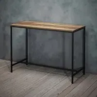 Haxtun Laptop Desk with Drawer - Distressed Oak