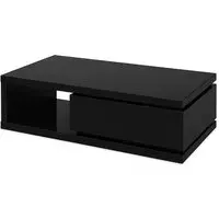 Hayfa High Gloss Coffee Table - Black