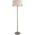 Hayfield Floor Lamp - Bronze, Fabric