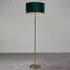Hayfield Floor Lamp - Rich Green, Velvet