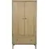 Hazel 2-Door Wardrobe - Natural, Oak