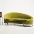 Hearne 3-Seater Sofa - Olive, Velvet