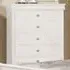 Hearne 5-Drawer Chest - White
