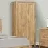 Hebron 2-Door Wardrobe - Oak