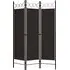 Hecate 3-Panel Room Divider - Brown, Fabric