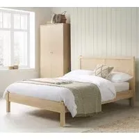 Helena Double Bed Frame - Oak
