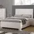 Helena Double Bed Frame - White