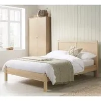 Helena King Size Bed Frame - Oak