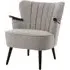 Helsinki Bedroom Chair - Taupe, Fabric