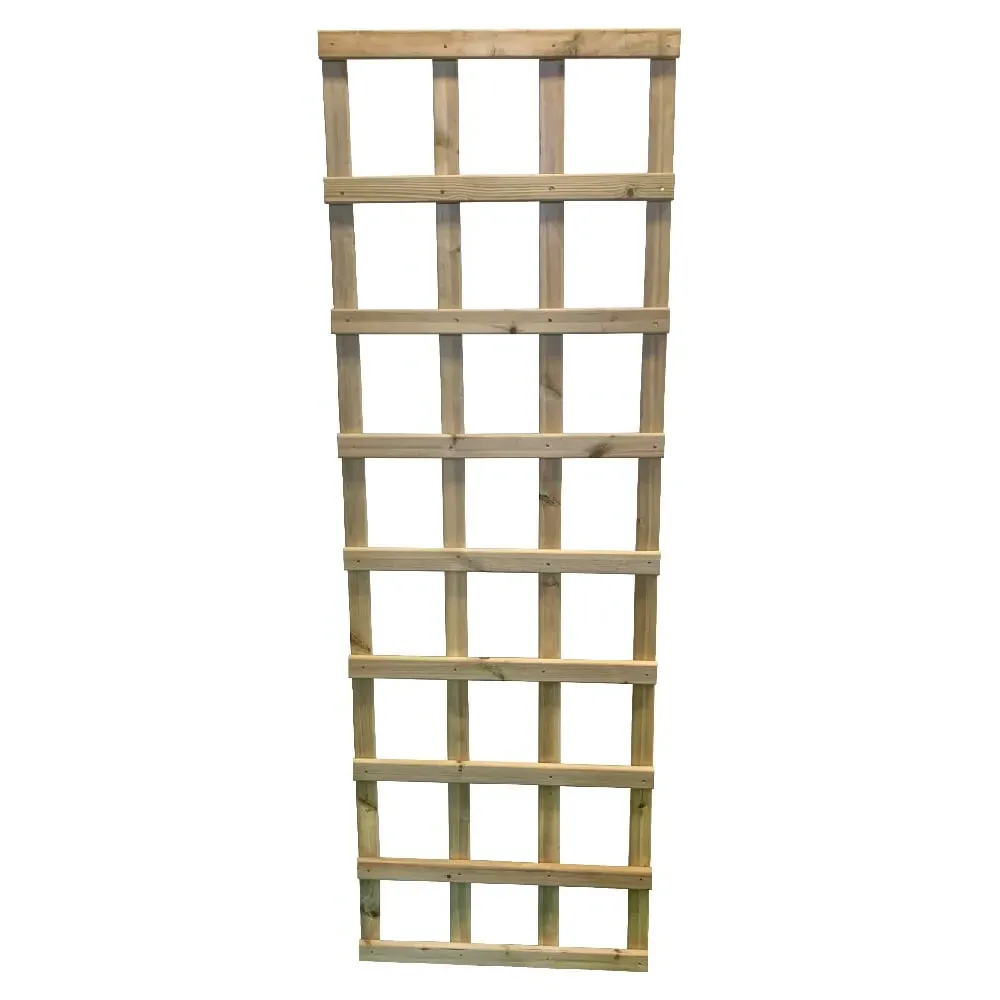 Helsinki Medium Garden Trellis 6FT - Natural, Wood