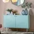 Helston 2 Door Storage Cabinet - Mint, Wood