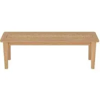 Helvane Dining Bench - Oak, Solid Wood alternate view