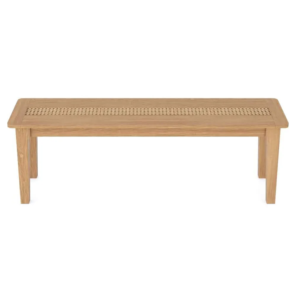 Helvane Dining Bench - Oak, Solid Wood product