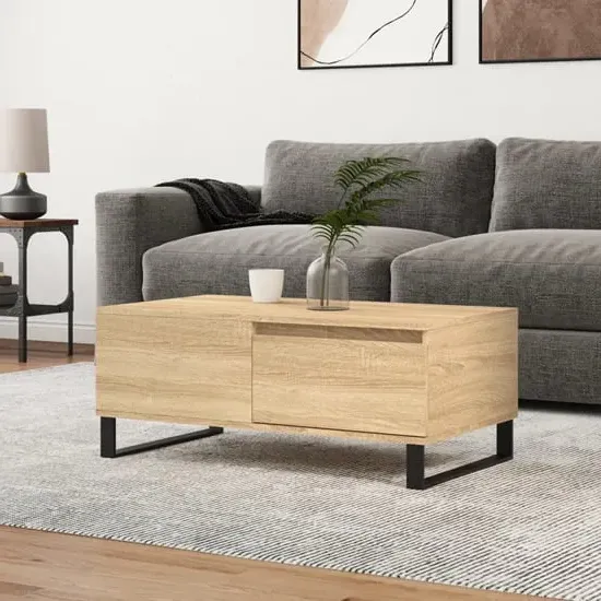 Henry Coffee Table with Storage - Sonoma Oak