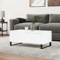 Henry Coffee Table with Storage - White