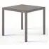 Henry Glass Square Dining Table - Turtle Dove