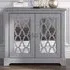 Herceg 2-Door Storage Cabinet - Grey, Wood
