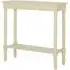 Heritox Console Table - Antique White, Pine Wood