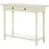 Heritox Console Table with 2 Drawers - Antique White