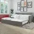 Heron Sofa Bed - Grey, Linen