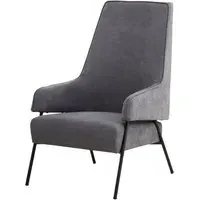 Herriman Velvet Bedroom Chair - Ash
