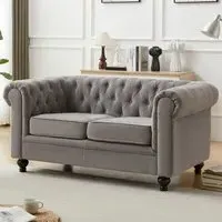 Hertford 2-Seater Sofa - Grey, Fabric