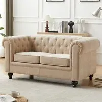Hertford 2-Seater Sofa - Stone, Fabric
