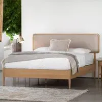 Hervey Double Bed Frame - Natural, Oak