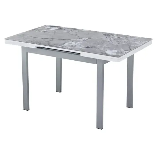 Hervey Extendable Dining Table - Grey, Sintered Stone image