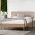 Hervey King Size Bed Frame - Natural, Oak