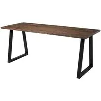 Hesperia Large Dining Table - Smoked Oak