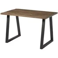 Hesperia Small Dining Table - Smoked Oak