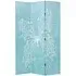 Hessa Folding Room Divider - Butterfly Blue, Canvas