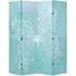 Hessa Folding Room Divider - Butterfly Blue, Canvas