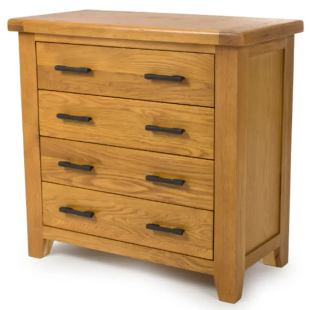 Hewitt 4 Drawer Chest - Rustic Oak image
