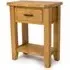 Hewitt Console Table with 1 Drawer - Rustic Oak