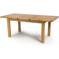Hewitt Large Extendable Dining Table - Rustic Oak
