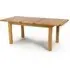Hewitt Large Extendable Dining Table - Rustic Oak