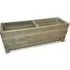 Hewitt Large Garden Planter - Natural, Wood