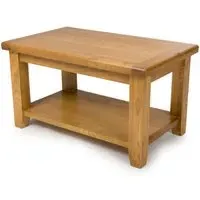 Hewitt Small Rectangular Coffee Table - Rustic Oak